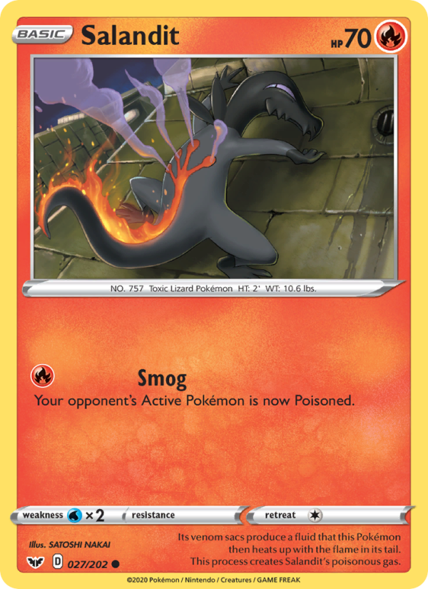 Salandit - Pokémon TCG Card
