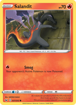 Salandit - pokemon TCG Card