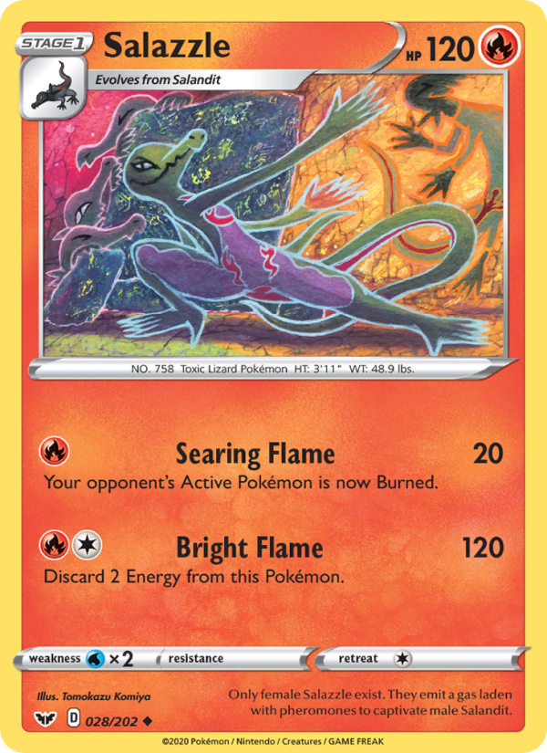 Salazzle - Pokémon TCG Card