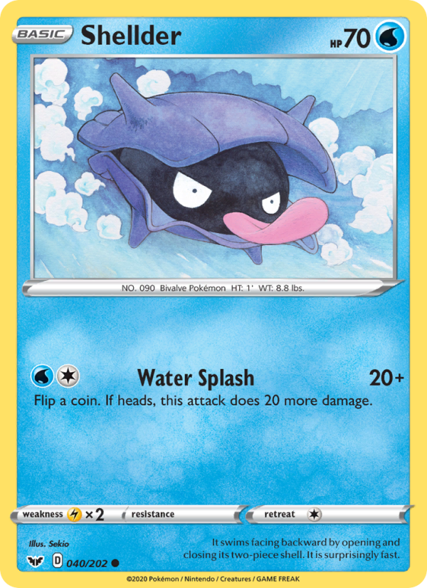 Shellder - Pokémon TCG Card