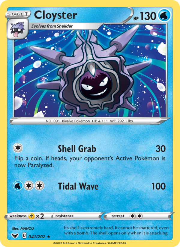 Cloyster - Pokémon TCG Card