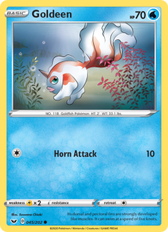 Goldeen - pokemon TCG Card
