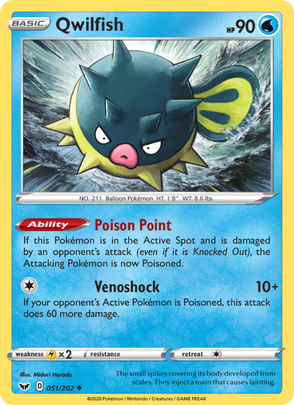 Qwilfish - Pokémon TCG Card