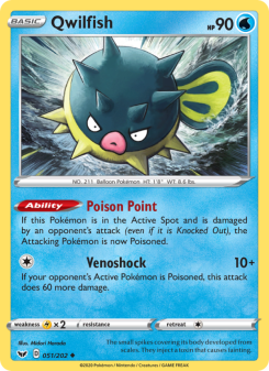 Qwilfish - pokemon TCG Card