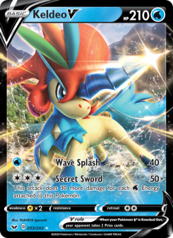 Keldeo V - pokemon TCG Card