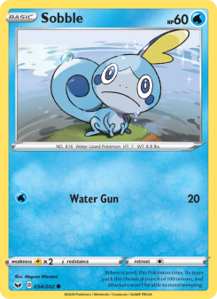 Sobble - pokemon TCG Card