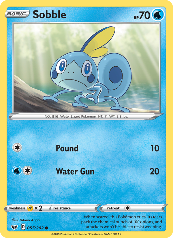 Sobble - Pokémon TCG Card