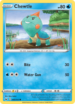 Chewtle - pokemon TCG Card