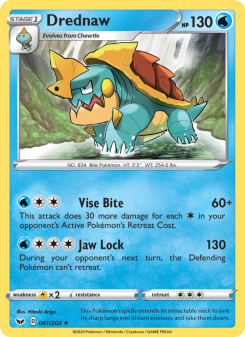 Drednaw - pokemon TCG Card