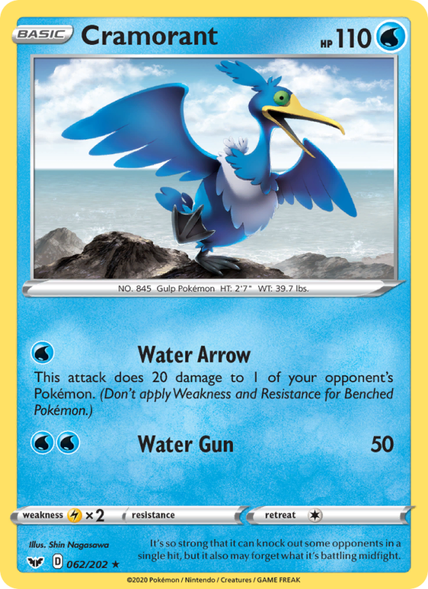 Cramorant - Pokémon TCG Card