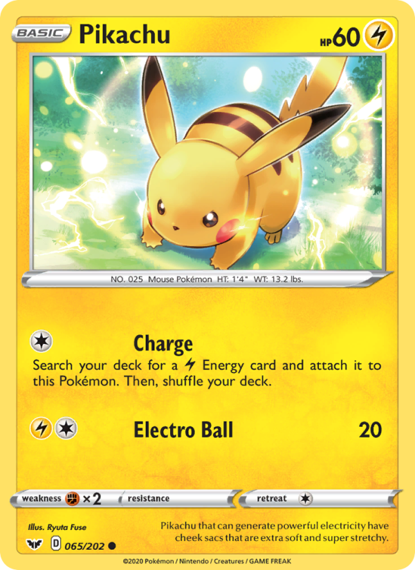 Pikachu - Pokémon TCG Card