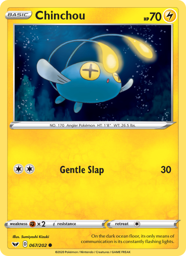 Chinchou - Pokémon TCG Card