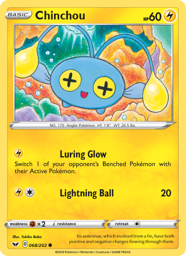 Chinchou - Pokémon TCG Card