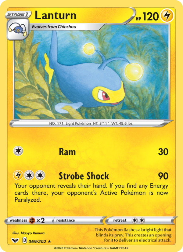 Lanturn - Pokémon TCG Card