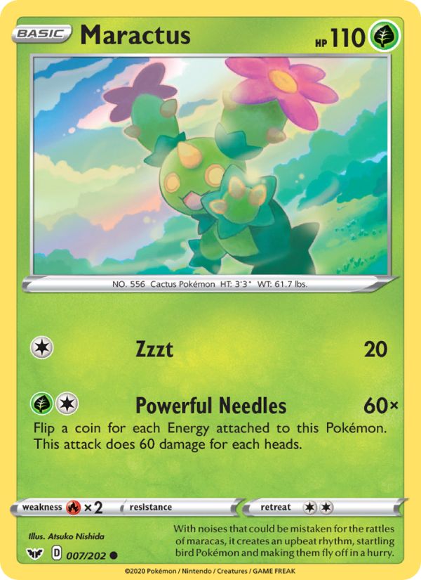 Maractus - Pokémon TCG Card