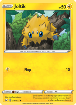 Joltik - pokemon TCG Card