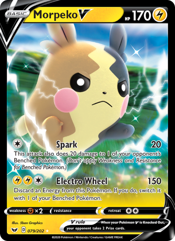 Morpeko V - Pokémon TCG Card