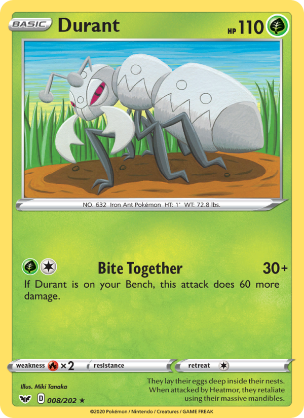 Durant - Pokémon TCG Card