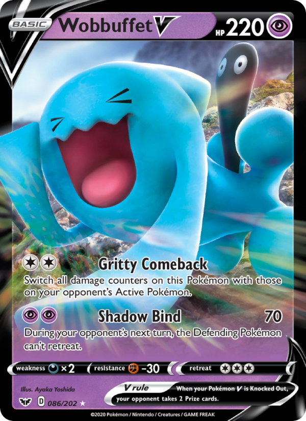Wobbuffet V - Pokémon TCG Card