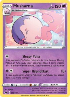 Musharna - pokemon TCG Card