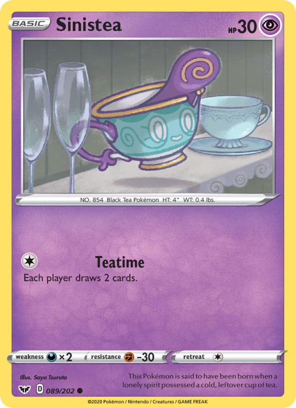 Sinistea - Pokémon TCG Card