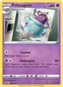 Polteageist - pokemon TCG Card