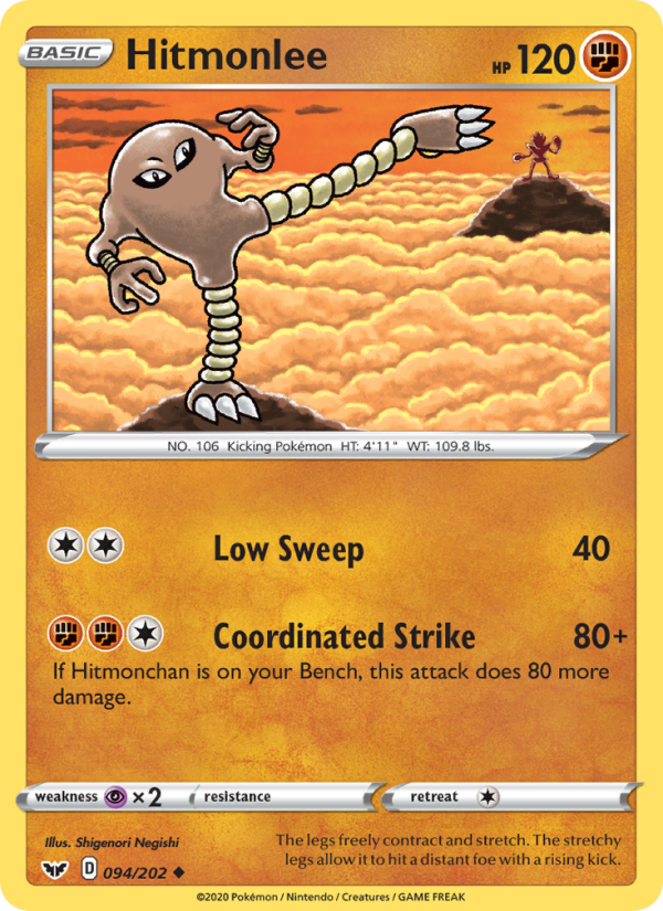 Hitmonlee - Pokémon TCG Card