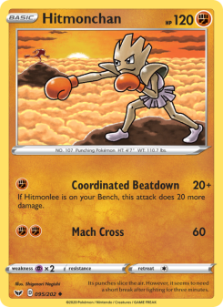 Hitmonchan - pokemon TCG Card