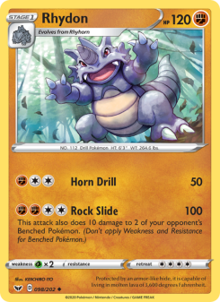 Rhydon - pokemon TCG Card
