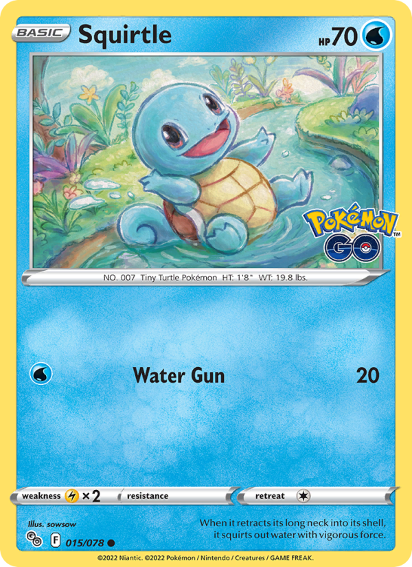 Squirtle - Pokémon TCG Card