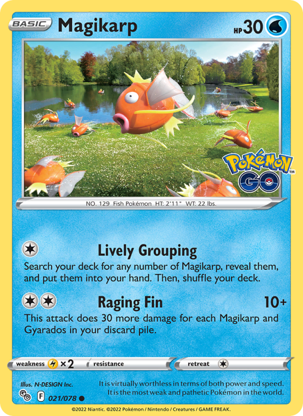 Magikarp - Pokémon TCG Card