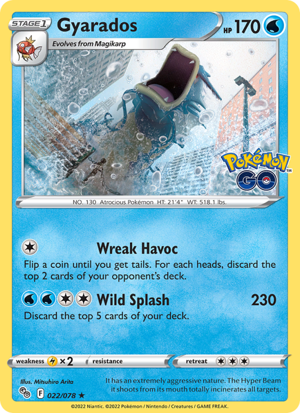Gyarados - Pokémon TCG Card