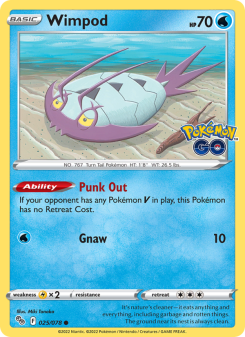 Wimpod - pokemon TCG Card