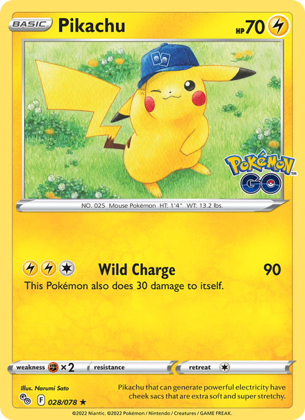 Pikachu - Pokémon TCG Card