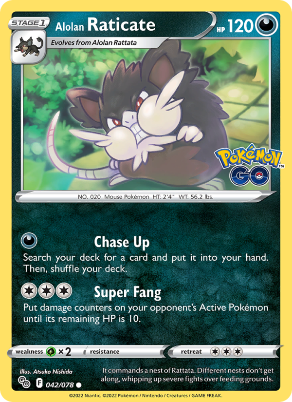 Alolan Raticate - Pokémon TCG Card