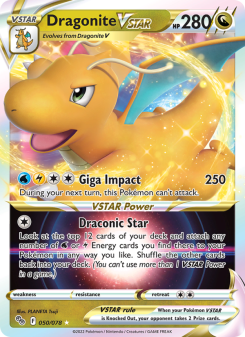 Dragonite VSTAR - pokemon TCG Card