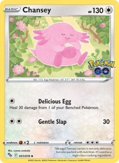 Chansey - pokemon TCG Card