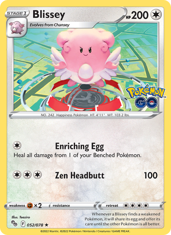 Blissey - Pokémon TCG Card