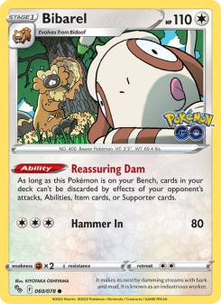 Bibarel - pokemon TCG Card