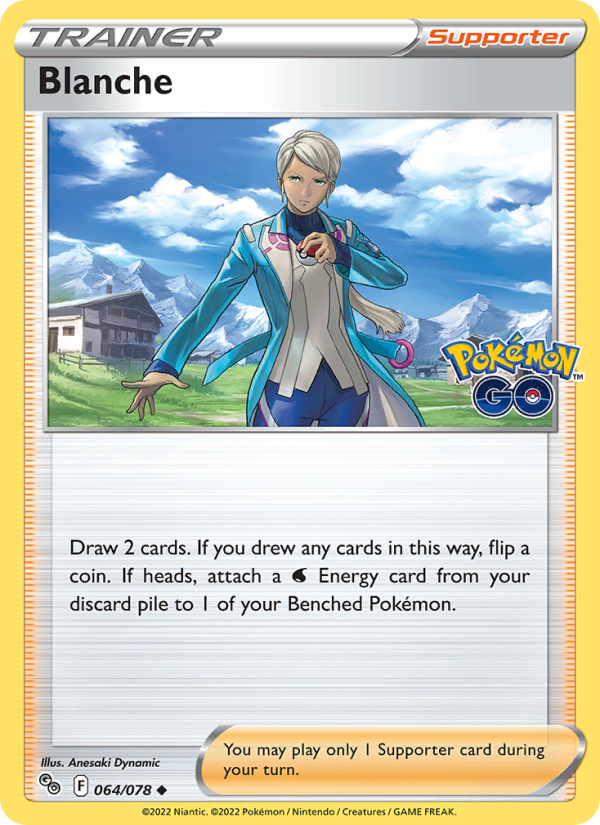 Blanche - Pokémon TCG Card