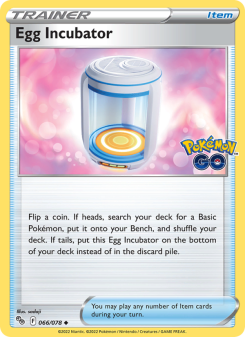 Egg Incubator - pokemon TCG Card