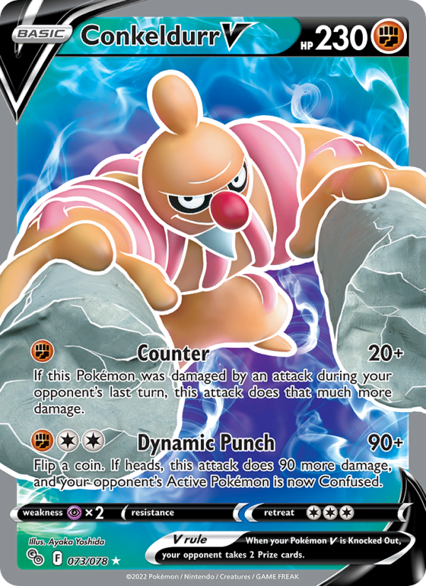 Conkeldurr V - Pokémon TCG Card