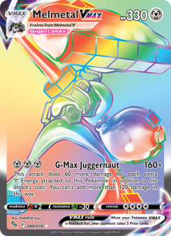 Melmetal VMAX - pokemon TCG Card