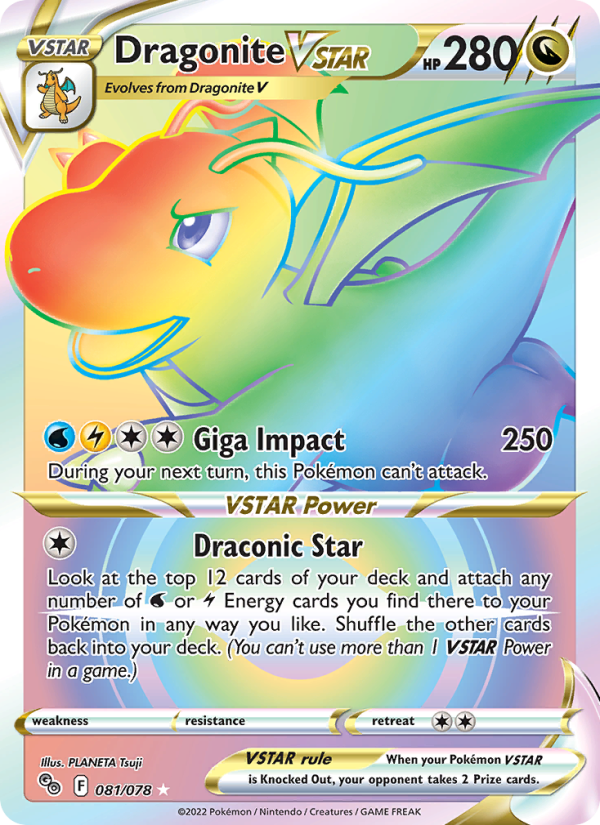 Dragonite VSTAR - Pokémon TCG Card