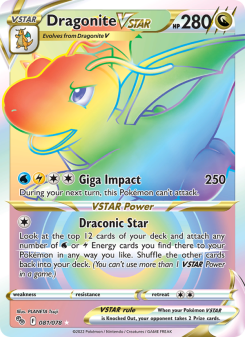 Dragonite VSTAR - pokemon TCG Card