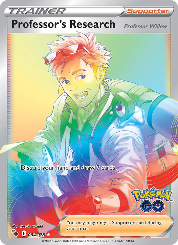 Professor's Research - Pokémon TCG Card