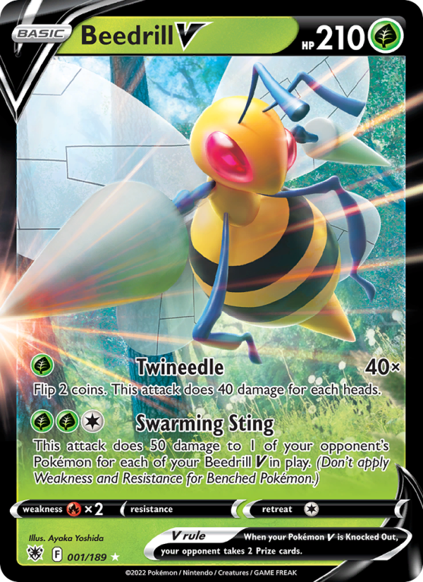 Beedrill V - Pokémon TCG Card