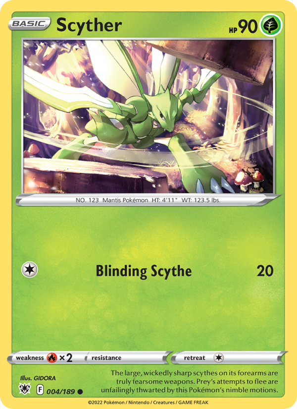 Scyther - Pokémon TCG Card