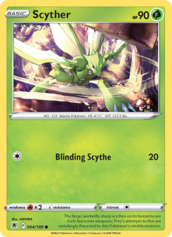 Scyther - pokemon TCG Card