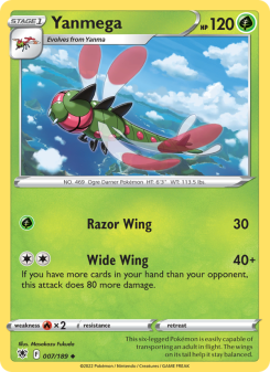 Yanmega - pokemon TCG Card